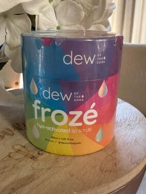 Dew of the Gods Froze Lip Scrub - NIB sealed 1.01 fl oz
